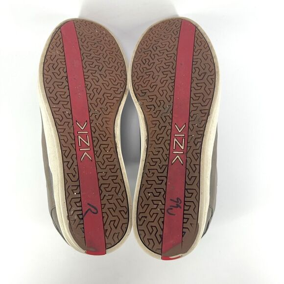 Kizik KZK New York Taupe Gray Hands Free Slip On Leather Shoes Men\'s Size 11M main image 8